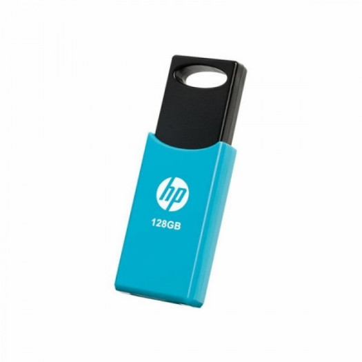 Pamięć USB HP HPFD212LB-128 Czarny Niebieski 128 GB