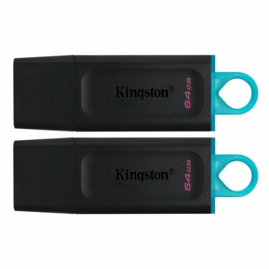 Pamięć USB Kingston DataTraveler Exodia Kolor Zielony 64 GB 2 pcs