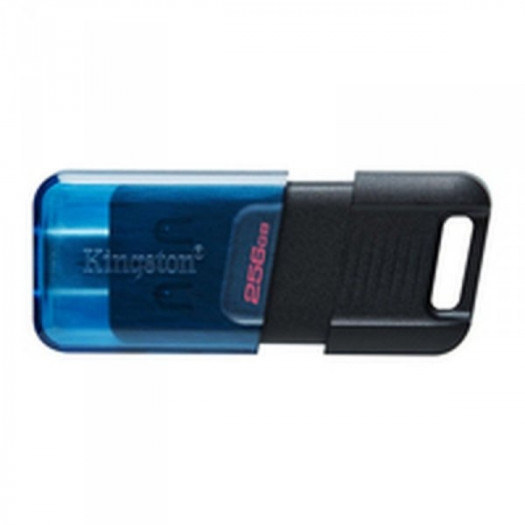 Pamięć USB Kingston DT80M/256GB Brelok Niebieski Czarny/Niebieski 256 GB