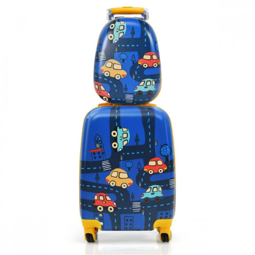 Plecak i walizka na kółkach dla dziecka bagaż podręczny