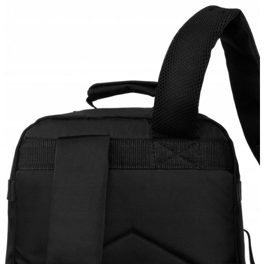 Plecak podróżny z portem USB Peterson PTN APP-0280 czarny