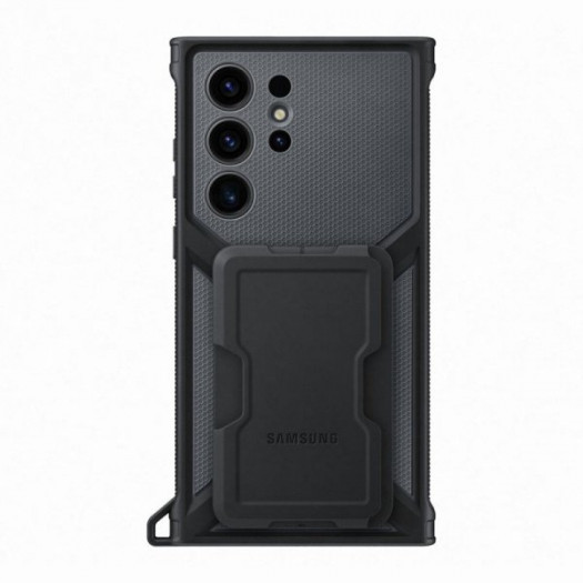 Pokrowiec na Komórkę Samsung EF-RS918CBEGWW Samsung Galaxy S23 Ultra Czarny Szary