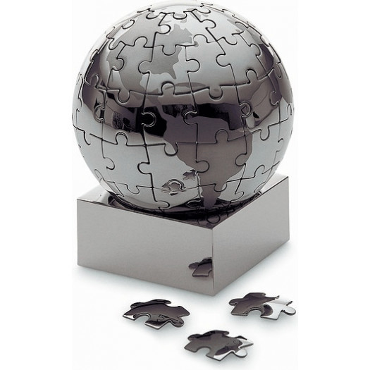Puzzle 3d globus extrawaganza stalowe 7,5 cm