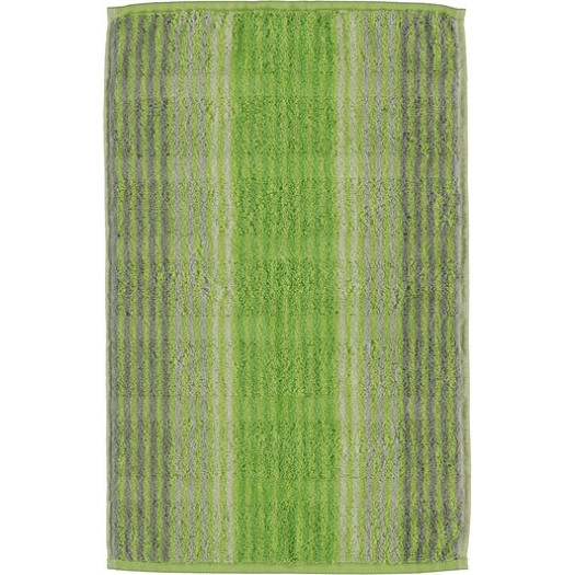 Ręcznik cashmere w paski 30 x 50 cm kiwi