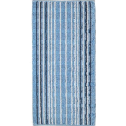 Ręcznik noblesse lines w paski 50 x 100 cm błękitny