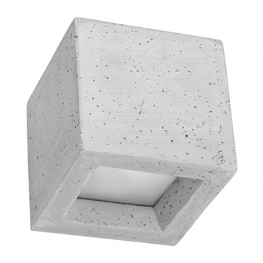 sollux kinkiet industrialny leo sl.0991 1x40w szary beton