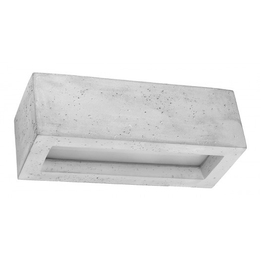 sollux kinkiet industrialny vega sl.0992 1x60w szary beton