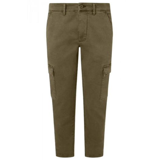
Spodnie męskie Pepe Jeans PM211641 SLIM CARGO zielony
