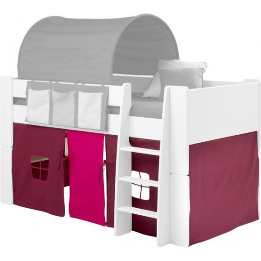 Steens for kids - zasłonka do łóżka w kolorze purpurowo-różowym