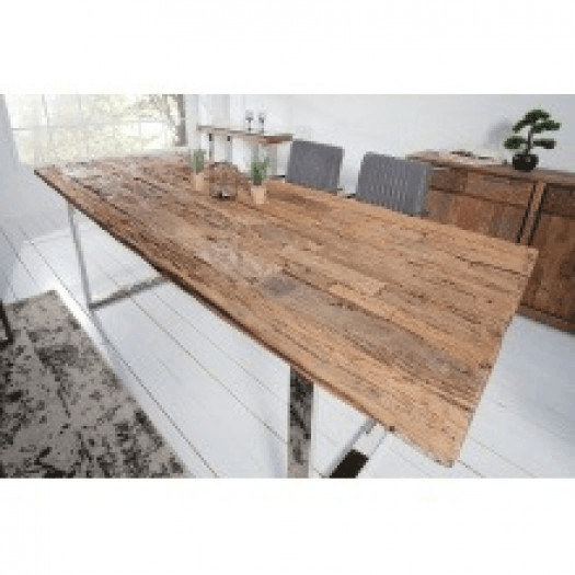 stół do jadalni euphoria barracuda 240 cm drewno tekowe