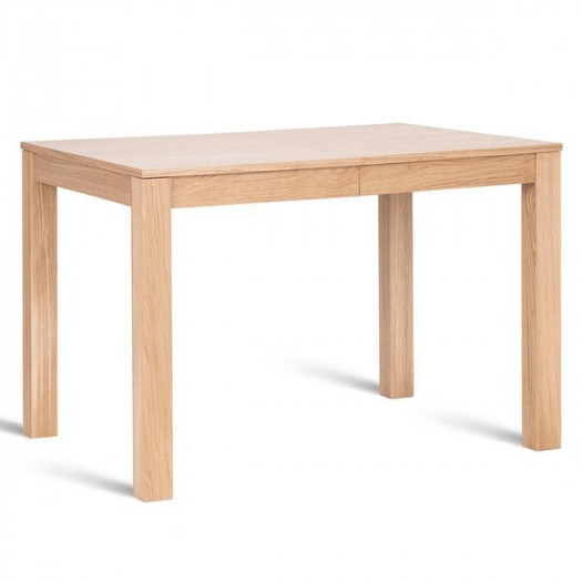 Stół rozkładany evan 110-155x80 cm dąb naturalny
