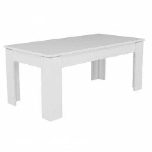Stół rozkładany lukka 180-220/260x90 cm biały