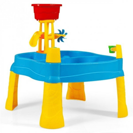 Stolik dziecięcy - plac zabaw z akcesoriami i parasolem