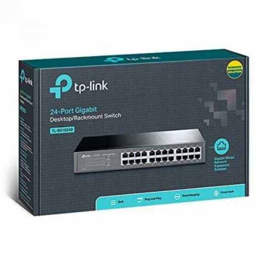 Szafka przełącznikowa Switch TP-Link TL-SG1024D(UK) 24P Gigabit