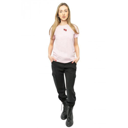 
T-shirt damski PINKO 100789 A1P8 różowy
