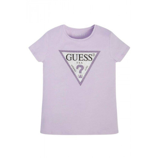 
T-shirt dziecięcy Guess J2YI51 K6YW1 fioletowy
