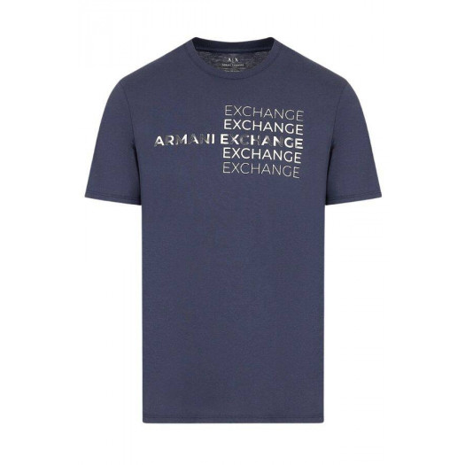 
T-shirt męski Armani Exchange 3DZTAC ZJ9TZ 15CX granatowy
