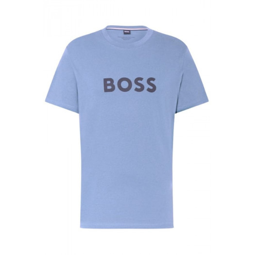 
T-shirt męski BOSS 33742185 błękitny

