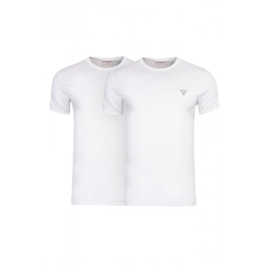 
T-shirt męski Guess U97G02 KCD31 biały
