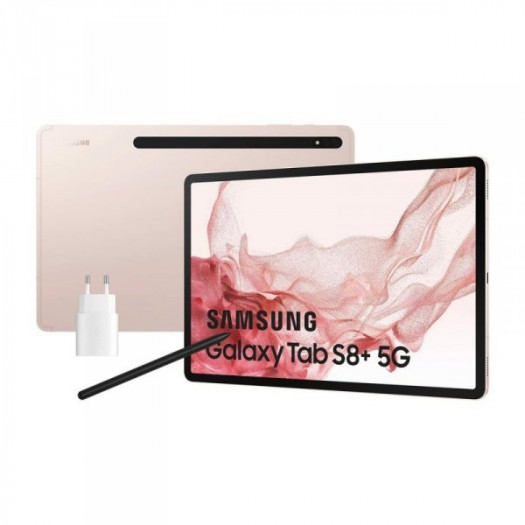 Tablet Samsung Galaxy Tab S8 Plus 5G Różowy 5G 8 GB 128 GB 8 GB RAM