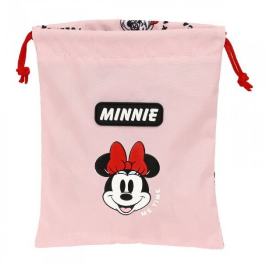 torba na przekąski Minnie Mouse Me time Różowy