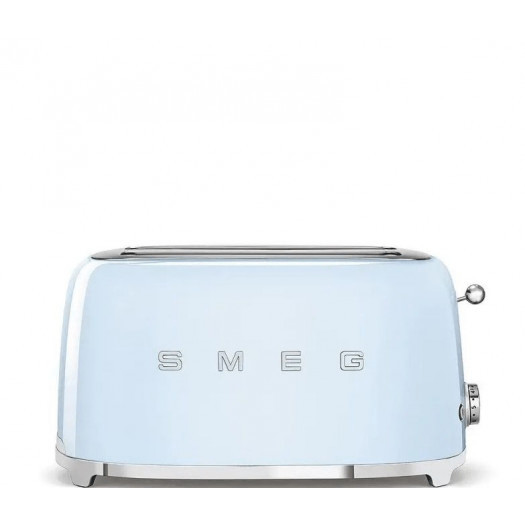 toster na 4 kromki smeg pastelowy błękit (tsf02pbeu) --- oficjalny sklep smeg