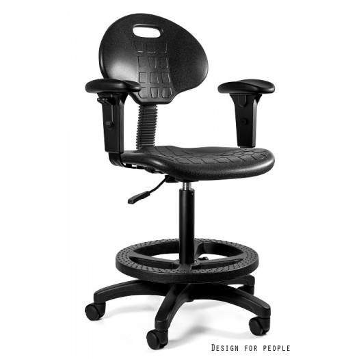 UNIQUE Krzesło lekarskie laboratoryjne Halcon R (5001R-2) --- OFICJALNY SKLEP Unique