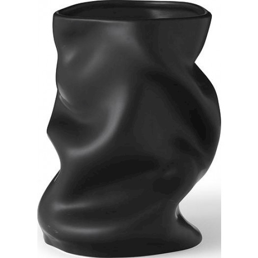wazon collapse 20 cm czarny