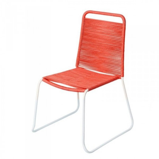 Záhradná stolička Antea 57 x 61 x 90 cm Czerwony Sznurek
