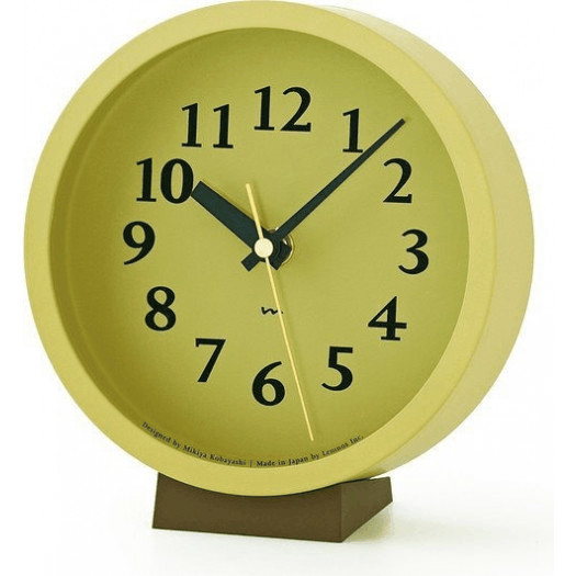 Zegar m clock zielony