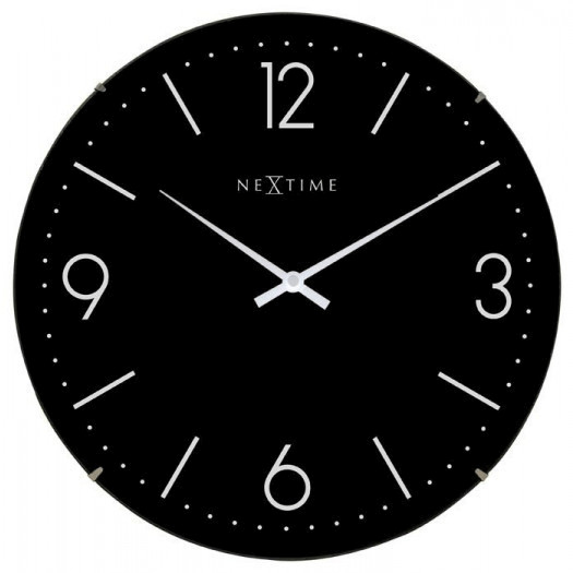 
zegar ścienny (czarny) basic dome nextime
