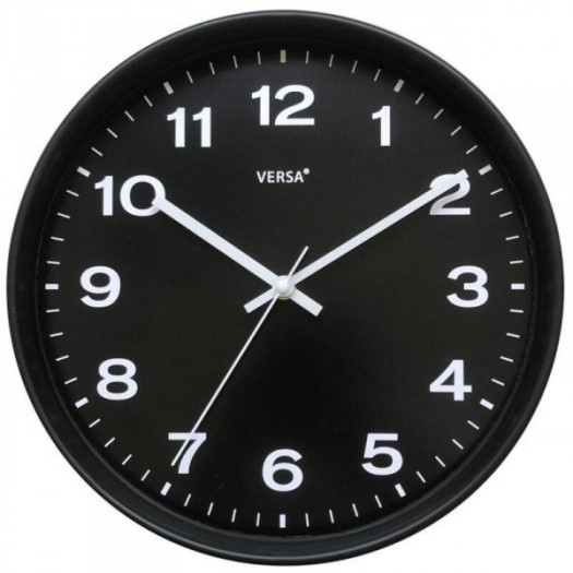 Zegar Ścienny Versa Kwarc Plastikowy 4,3 x 30,5 x 30,5 cm