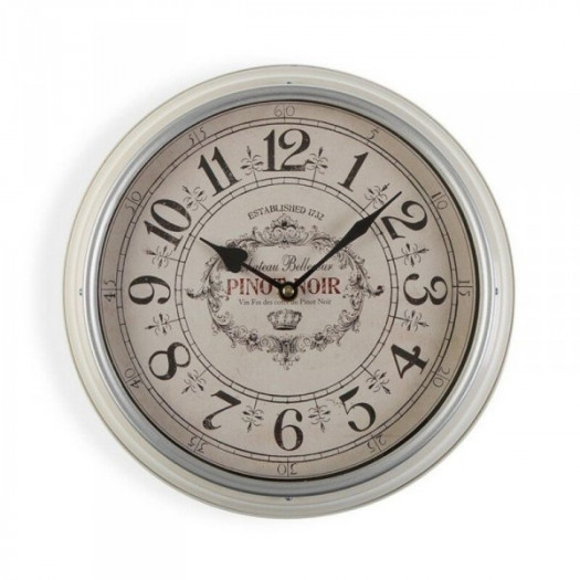 Zegar Ścienny Versa VS-18190867 Metal Casual 31 x 31 cm (Ø 31 cm)
