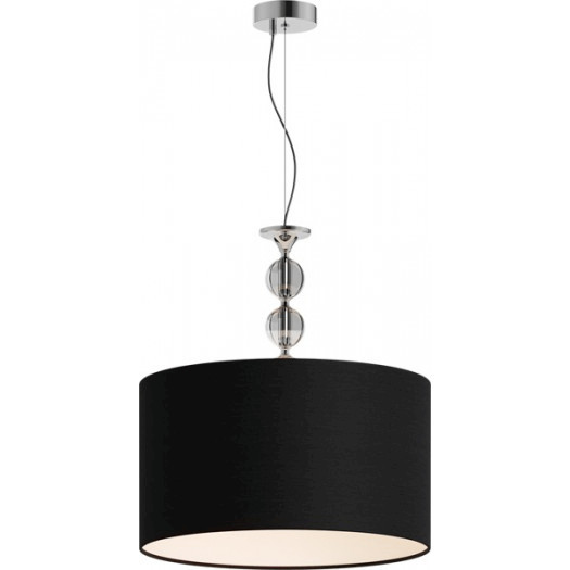 Zuma line rea rld93163-1b lampa oprawa sufitowa wisząca zwis 1x60w czarny